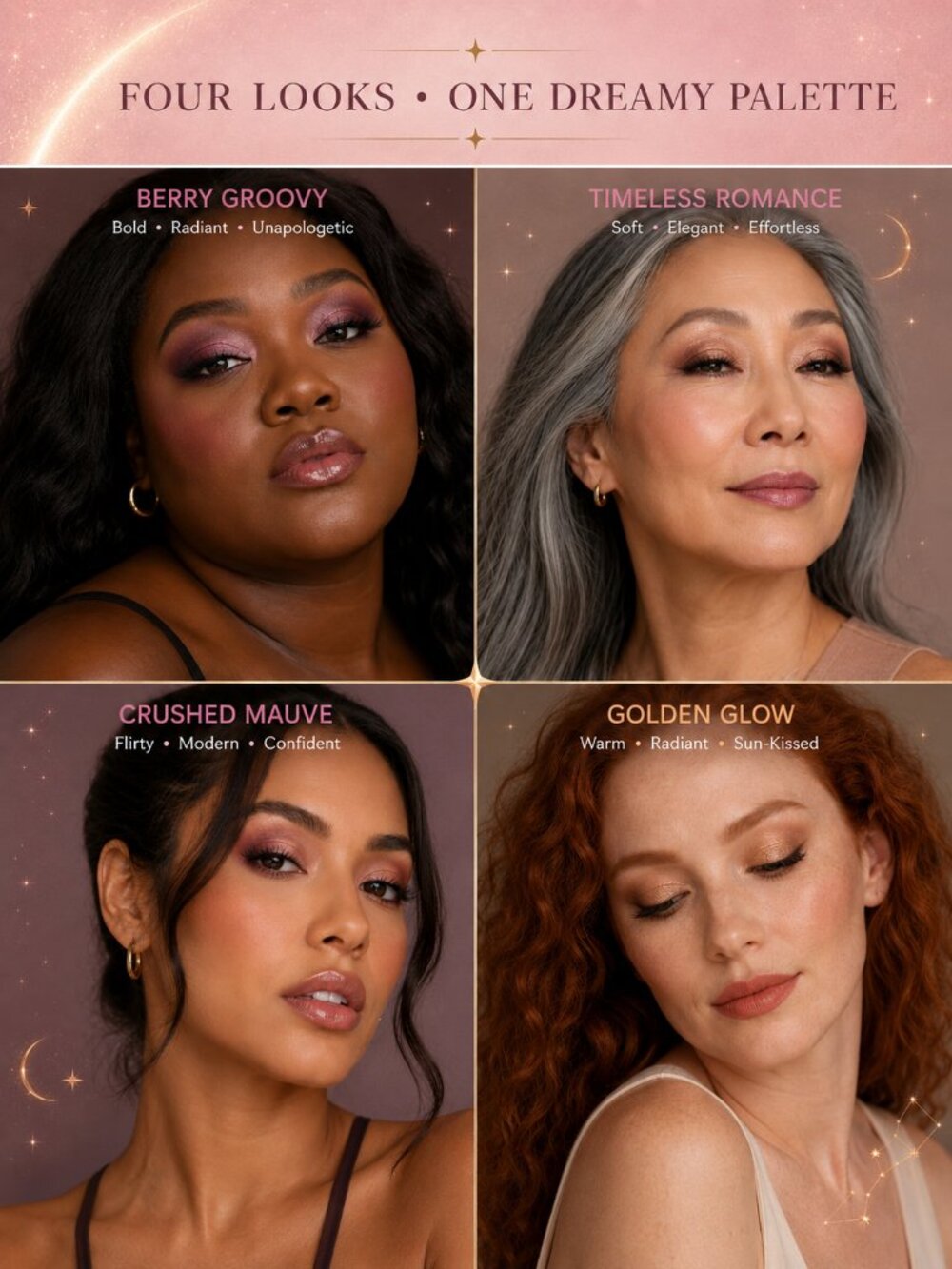 Celestial Crush 15-Shade Eyeshadow Palette - New - Picture 2 of 5